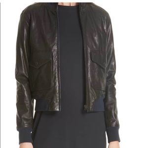 New with tag rag and bone lambskin jacket